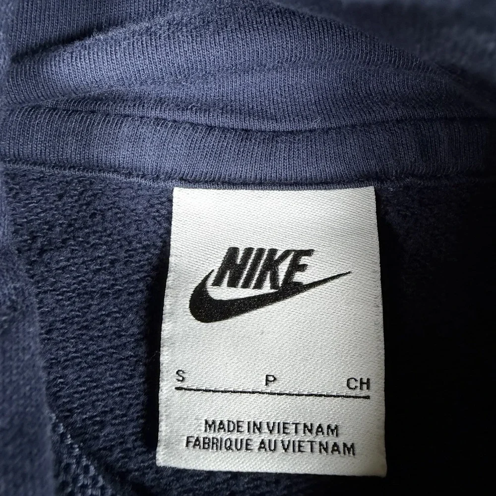 Nike Sportswear Club Hoodie Pullover Navy Casual Womens S Activewear Sportswear